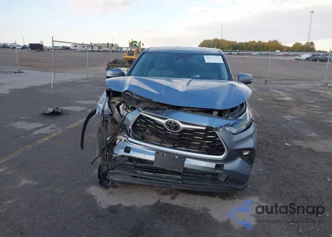 2022 Toyota Highlander Le from USA, damaged, VIN 5TDBZRBHXNS210504